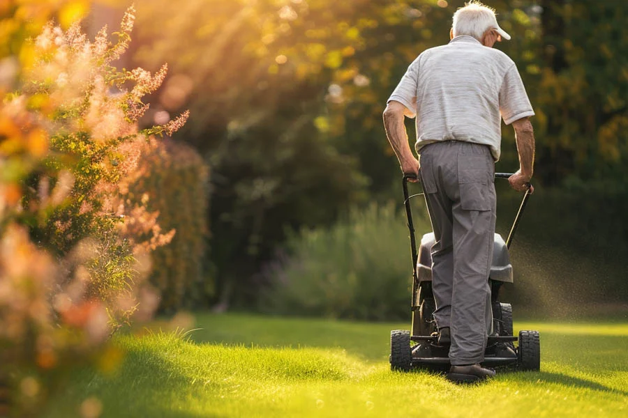 shop electric lawn mowers