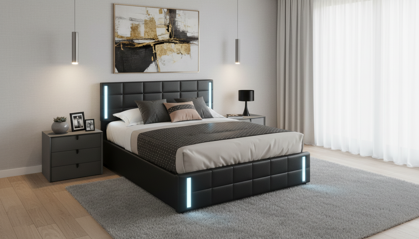 Build a Queen Platform Bed: Frame, Center Beam, Slats
