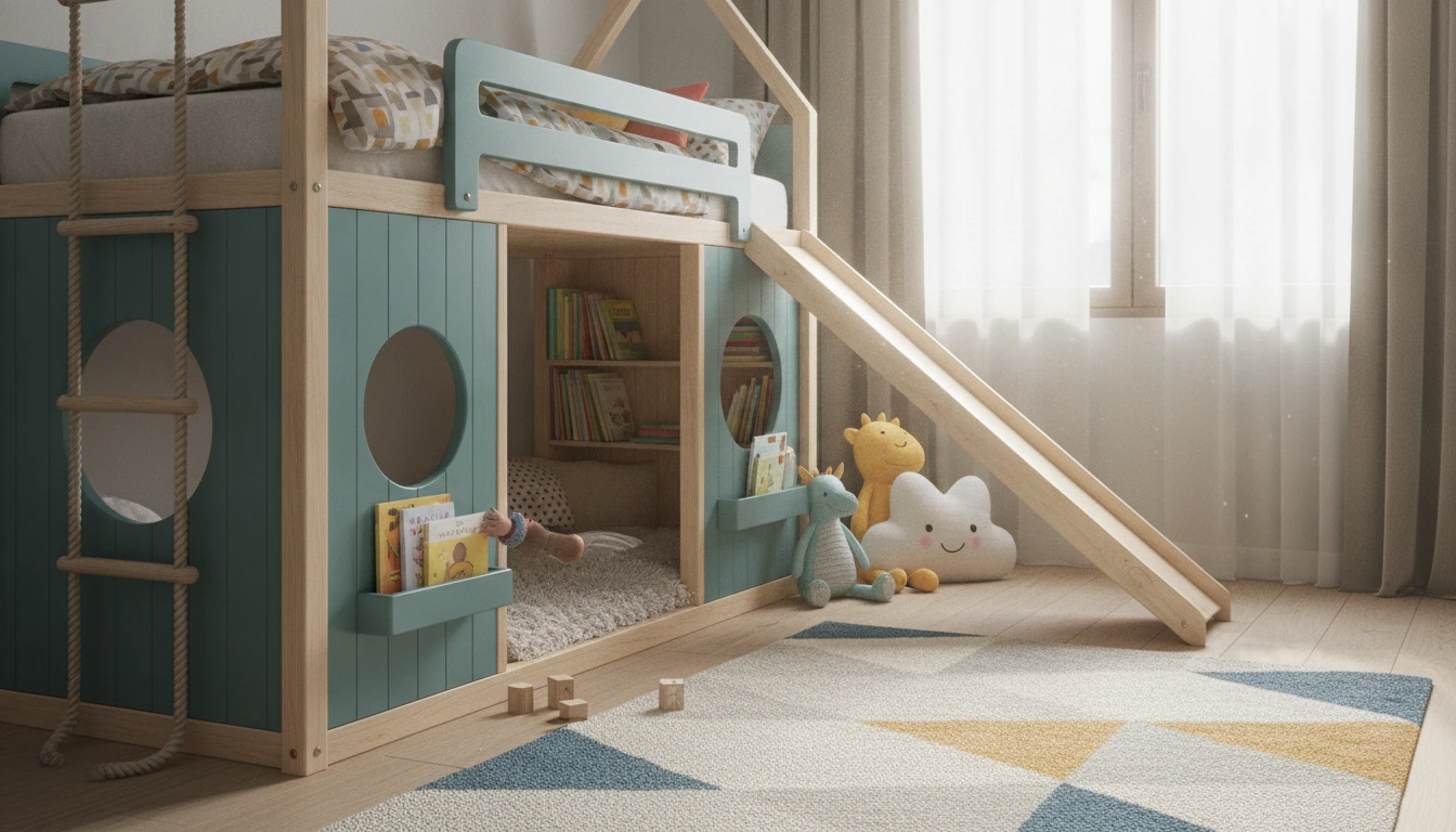 Coolest Kids Beds: Loft, House, Bunk & Fun Features