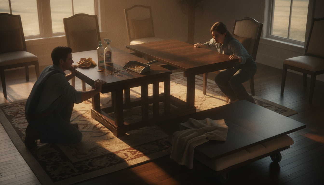 Expandable Dining Table Downsides: Maintenance, Weight, Gaps